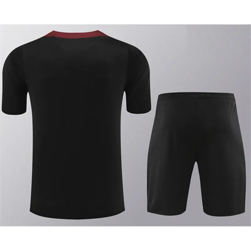 Paris Saint-Germain training jersey + shorts 2024/25 - Black