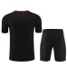 Paris Saint-Germain children's training jersey + shorts 2024/25 - Black
