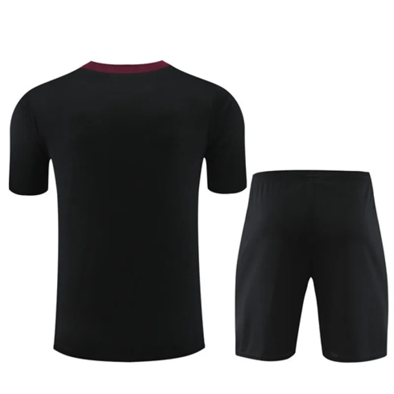 Paris Saint-Germain training jersey + shorts 2024/25 - Black