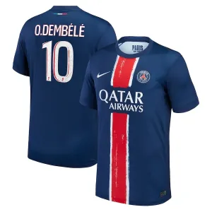 Ousmane Dembélé's Paris Saint-Germain 2024/25 Home Kit - Blue/Red