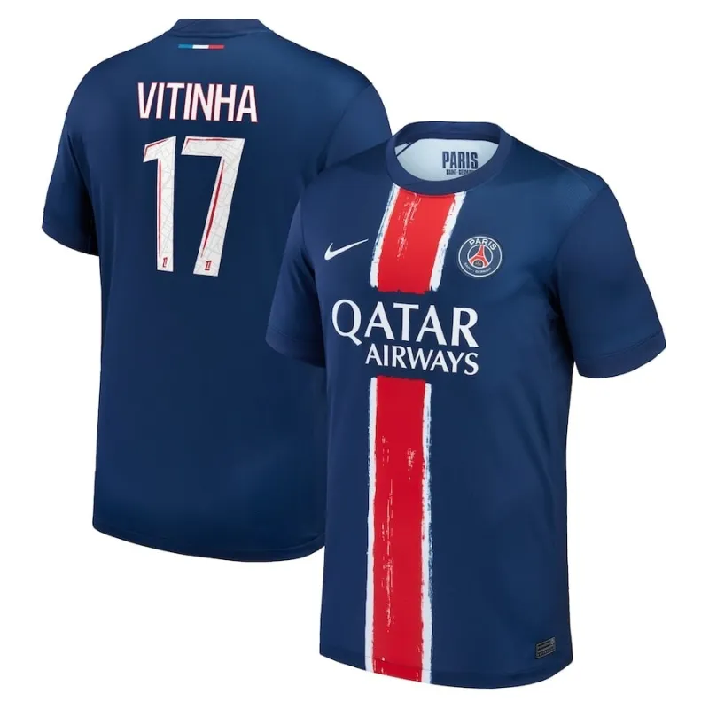 Paris Saint-Germain VITINHA 2024/25 home jersey blue/red
