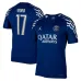 Maglia quarta di Paris Saint - Germain 2024/25 indossata da Ousmane Dembélé - Blu