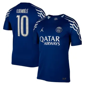 Ousmane Dembélé's Paris Saint - Germain 2024/25 Fourth Kit - Blue