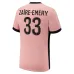 Zacharie Emery's Paris Saint - Germain 2024/25 Third Kit - Pink