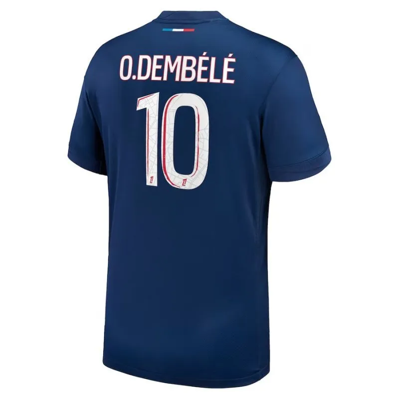 Ousmane Dembélé's Paris Saint - Germain Kids' 2024/25 Home Kit Set - Blue