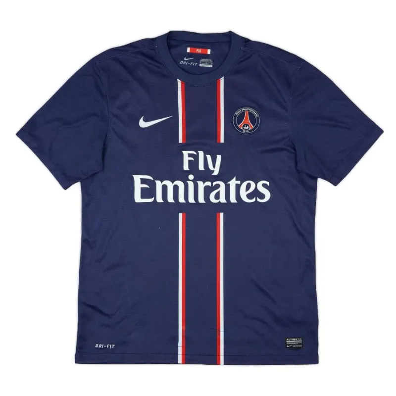 Beckham Paris Saint-Germain Retro Jersey 2012/13 Home - Blue