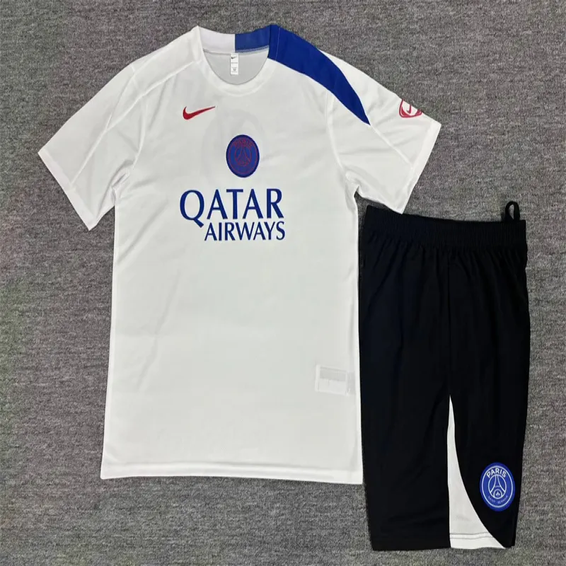 PSG 2025/26 Conjunto de Entrenamiento Infantil blanco