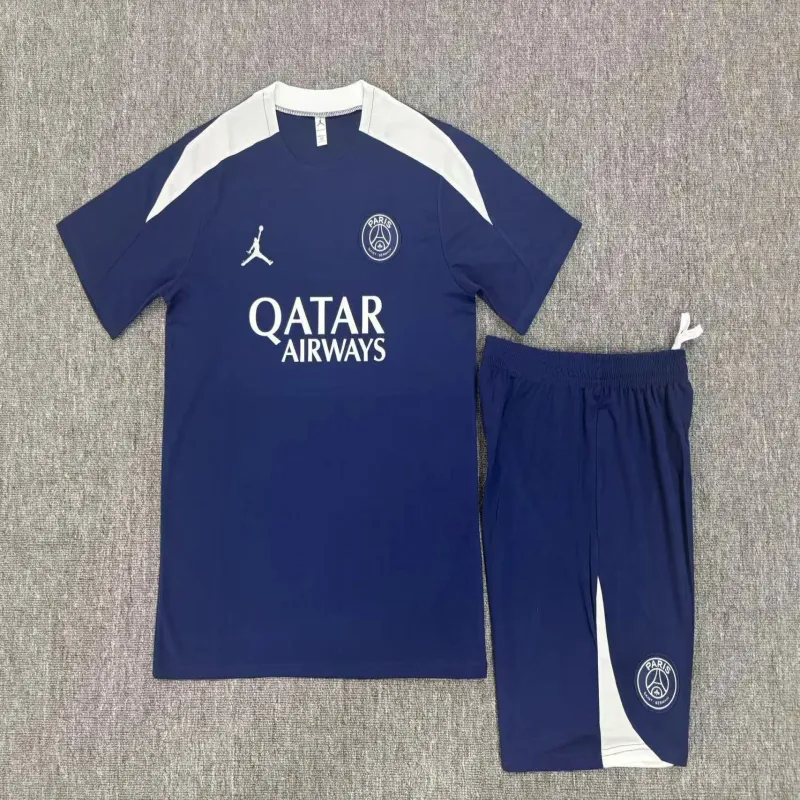 PSG 2025/26 Kinder Trainingsanzug blau