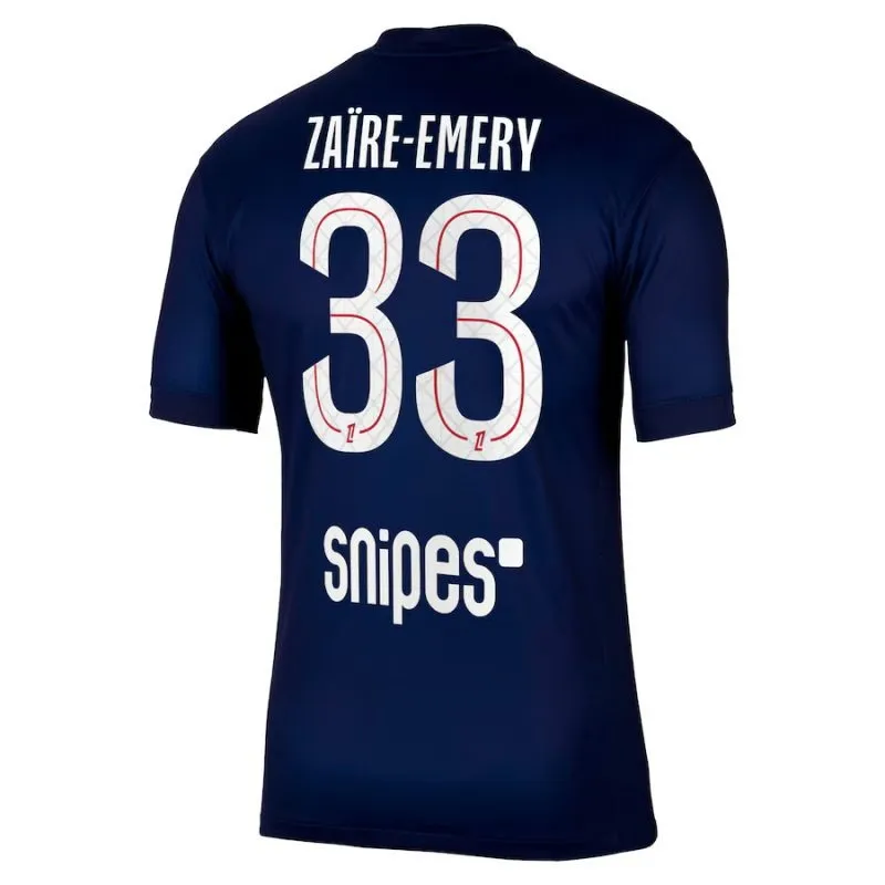 Paris Saint-Germain ZAÏRE-EMERY Enfants 2025/26 Kit domicile - Bleu/Rouge