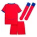 Paris Saint-Germain 2025/26 Children’s Third Kit Jersey - Red