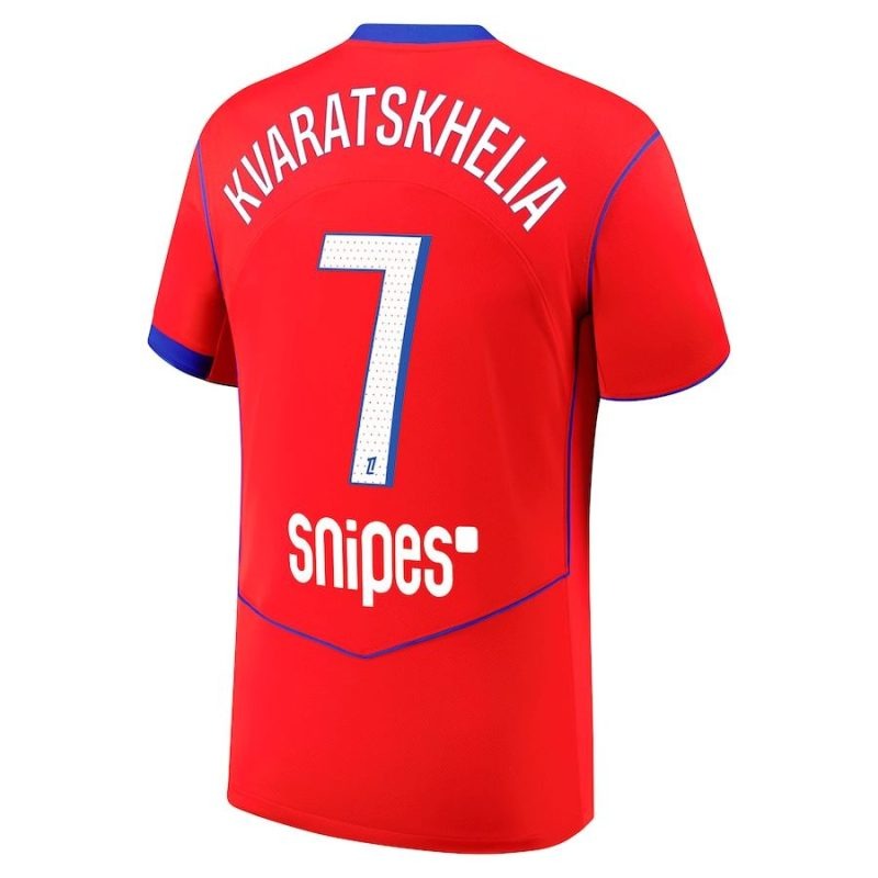 PSG 2025/26 KVARATSKHELIA Third Jersey