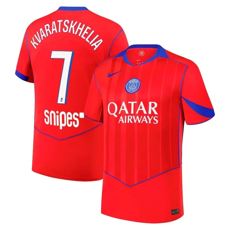 PSG 2025/26 KVARATSKHELIA Third Jersey