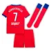 Paris Saint-Germain KVARATSKHELIA Maillot Ensemble Troisième Enfant 2025/26 - Rouge