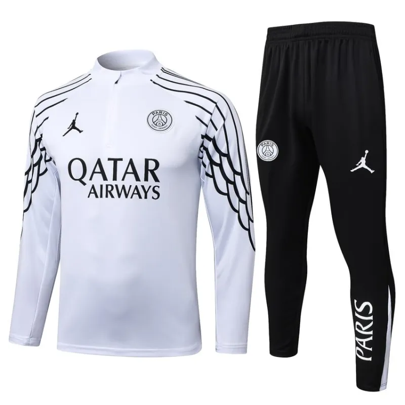 Paris Saint-Germain 2025/26 Tracksuit - White