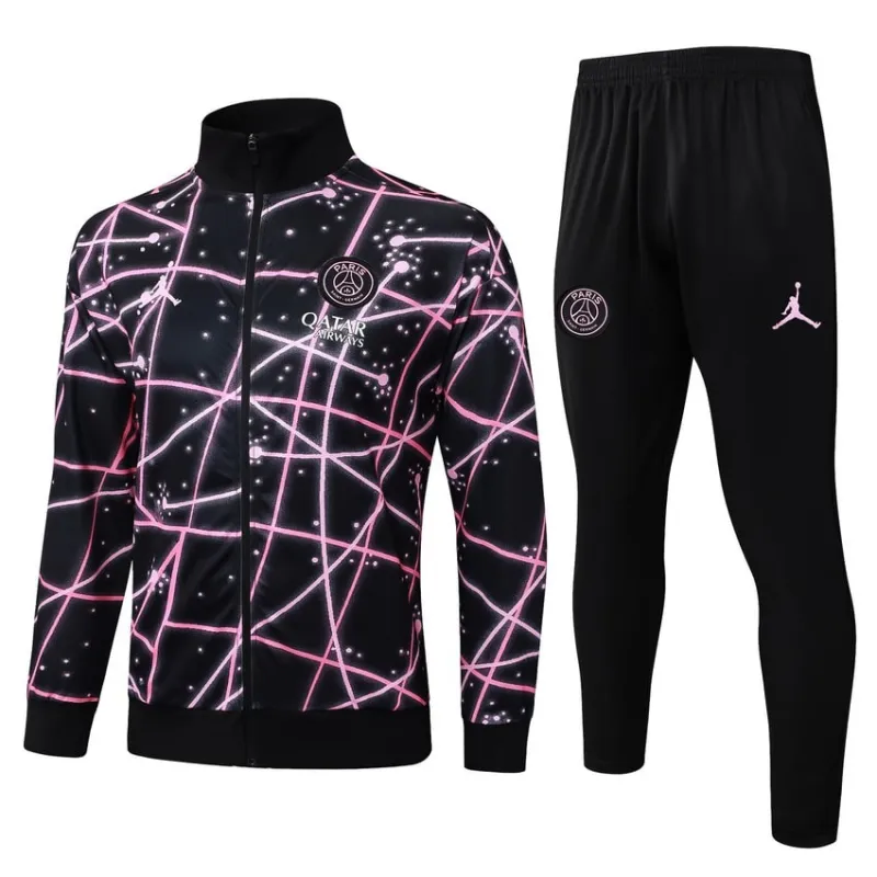 Paris Saint-Germain 2025/26 Sports Jacket - Black/Pink