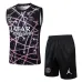 Paris Saint-Germain 2025/26 Shorts and Vest Set - Black/Pink