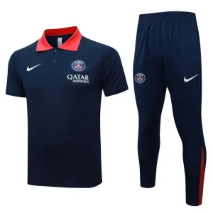 Paris Saint-Germain 2025/26 Sports Polo - Blue/Red