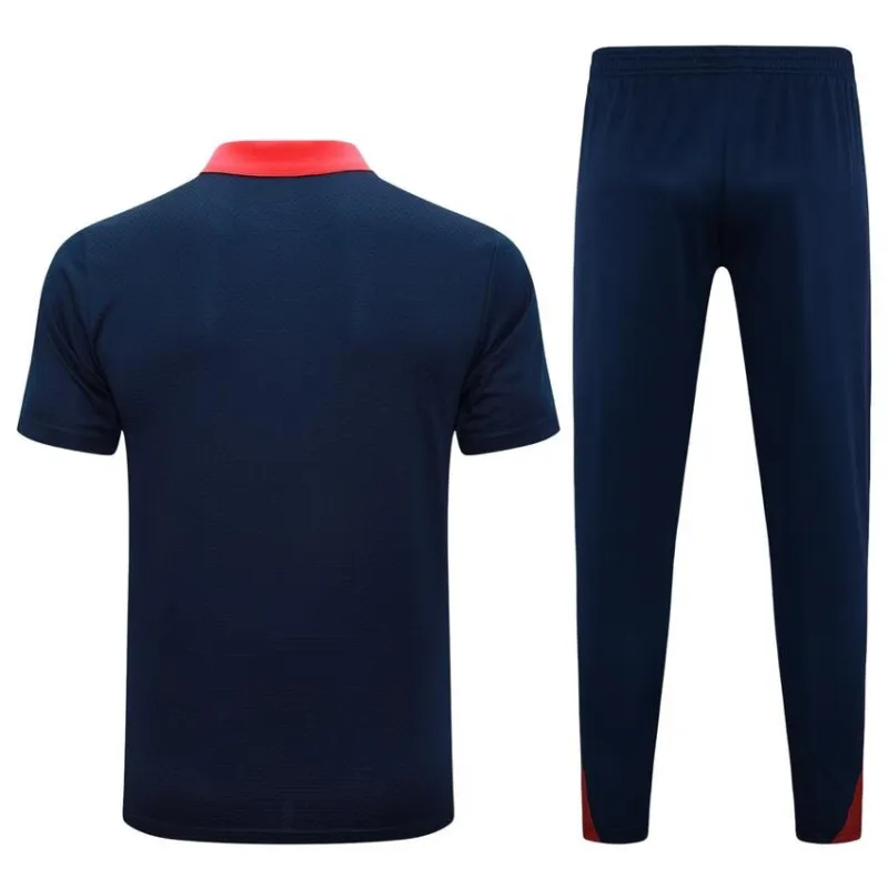Paris Saint-Germain 2025/26 Sport-Polo - Blau/Rot