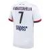 Paris Saint-Germain KVARATSKHELIA 2025/26 Away Kids Kit Jersey - White