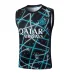Paris Saint-Germain 2025/26 Shorts and Tank Top Set - Black/Blue