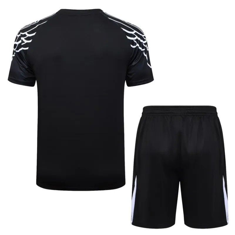 Paris Saint-Germain 2025/26 Training Jersey + Shorts - Black