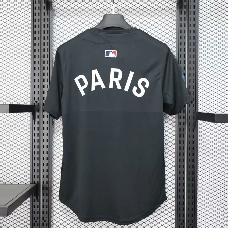 Paris Saint-Germain Camiseta Edición Béisbol 2025/26 - Negro