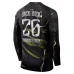 Camiseta PSG Noche Jordan Manga Larga 2025/26 2 Estrellas Campeón Europeo
