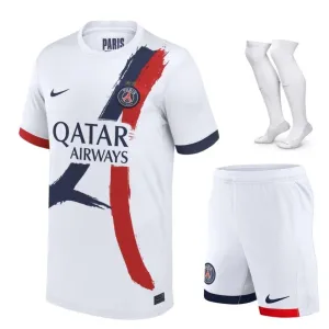 Camiseta PSG Conjunto Infantil Visitante 2025/26 2 Estrellas