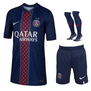 Camiseta PSG Conjunto Infantil Local 2025/26 2 Estrellas