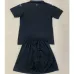 Terza maglia e pantaloncini per bambini di Rennes 2024/25 - Nero