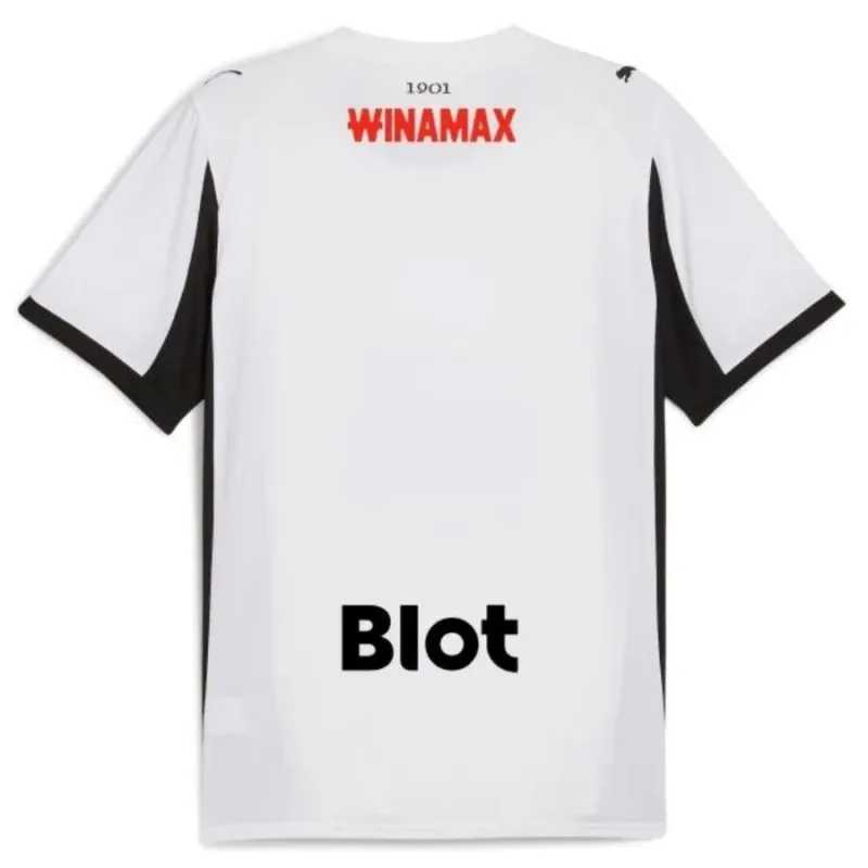 Rennes Maglia Bambino Away 2025/26 - Bianco