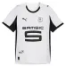Rennes 2025/26 Auswärts Kindertrikot + Shorts - Weiß