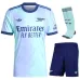 Kit Camiseta tercera infantil de Arsenal 2024/25 - Versión para hinchas - Acuamarina