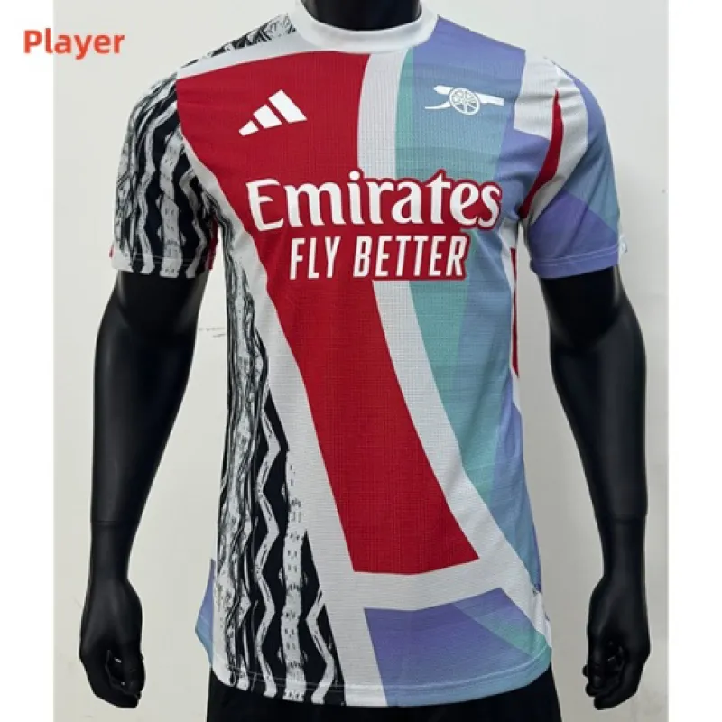 Maglia del giocatore per allenamenti pre - partita di Arsenal 2024/25 - Rosso