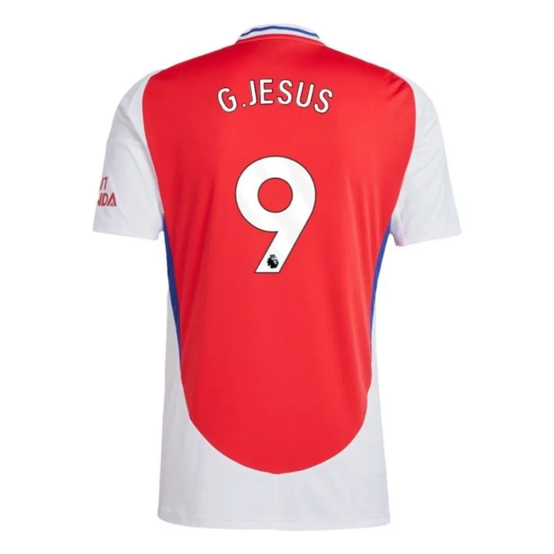G.JESUS Arsenal 2024/25 Kinder - Heim - Replikations - Trikot - Rot