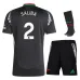 SALIBA Arsenal 2024/25 Kids' Away Replica Jersey - Black