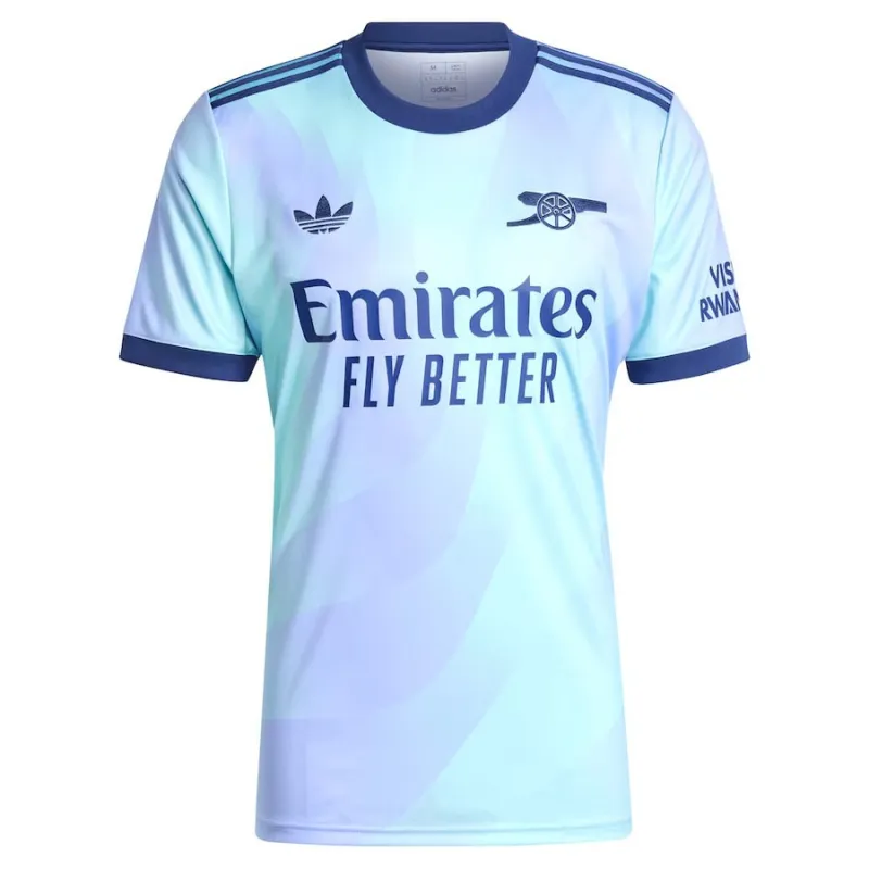 Maglia di replica terza per bambini SALIBA Arsenal 2024/25 - Azzurro celeste