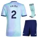 Maglia di replica terza per bambini SALIBA Arsenal 2024/25 - Azzurro celeste