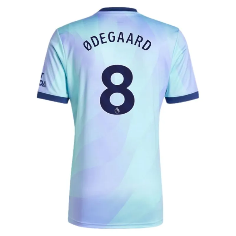 Ødegaard Arsenal 2024/25 Kids' Third Replica Jersey - Sky Blue