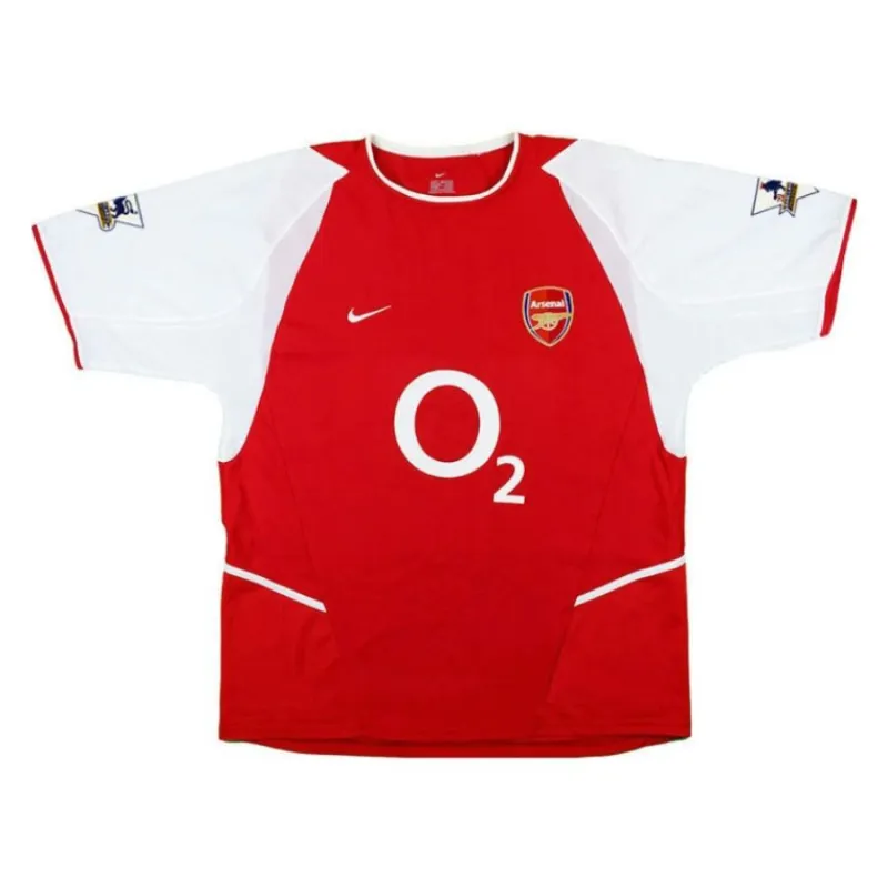 Camiseta de local Arsenal 2003/2004 - Roja