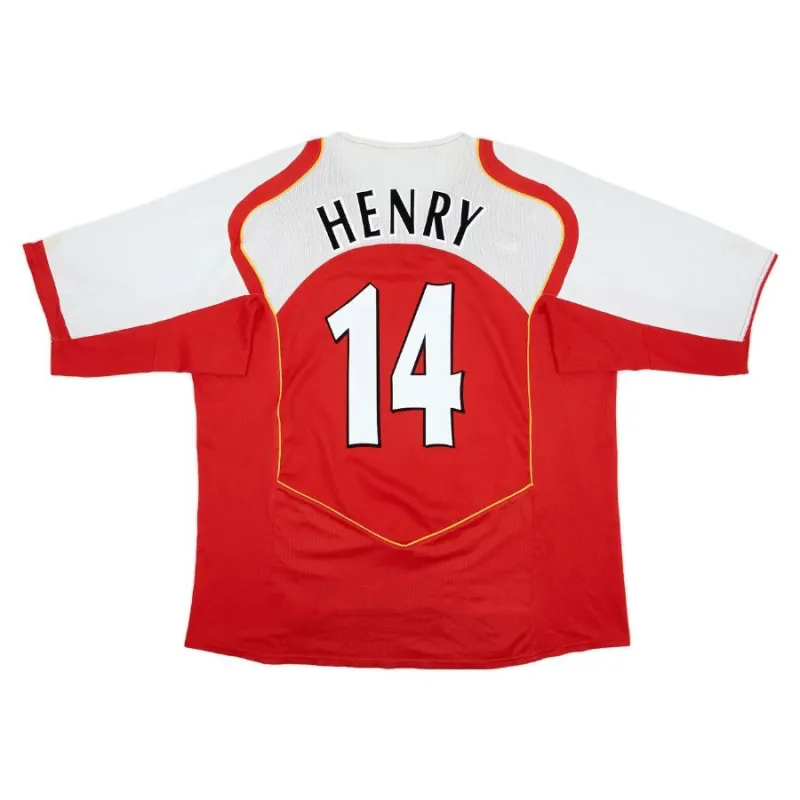Maillot domicile Henry Arsenal 2004/2006 - Rouge