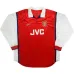 Arsenal 1998/99 Home Retro Long Sleeve Jersey - Red