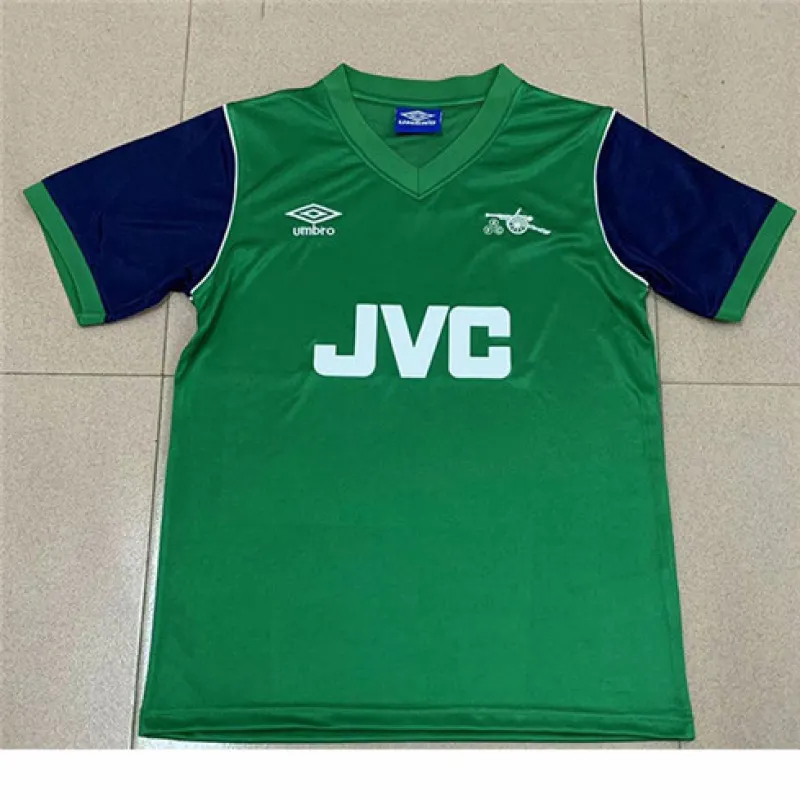 Maillot rétro d'extérieur Arsenal 1982 - Vert
