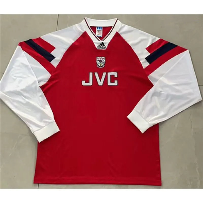 Arsenal 1992/94 Home Long Sleeve Jersey - Red