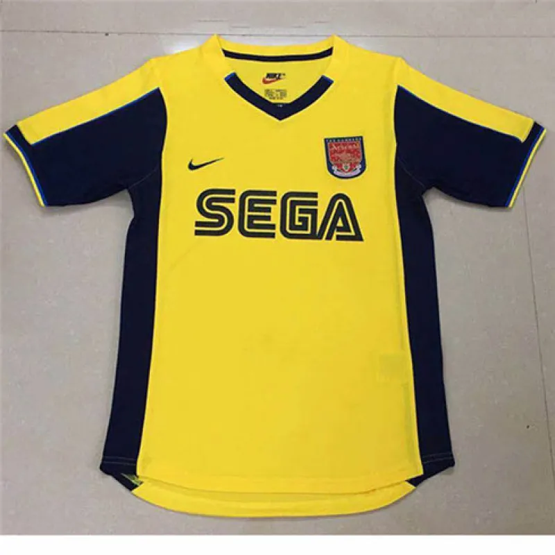 Maillot d'extérieur Arsenal 2022 - Jaune