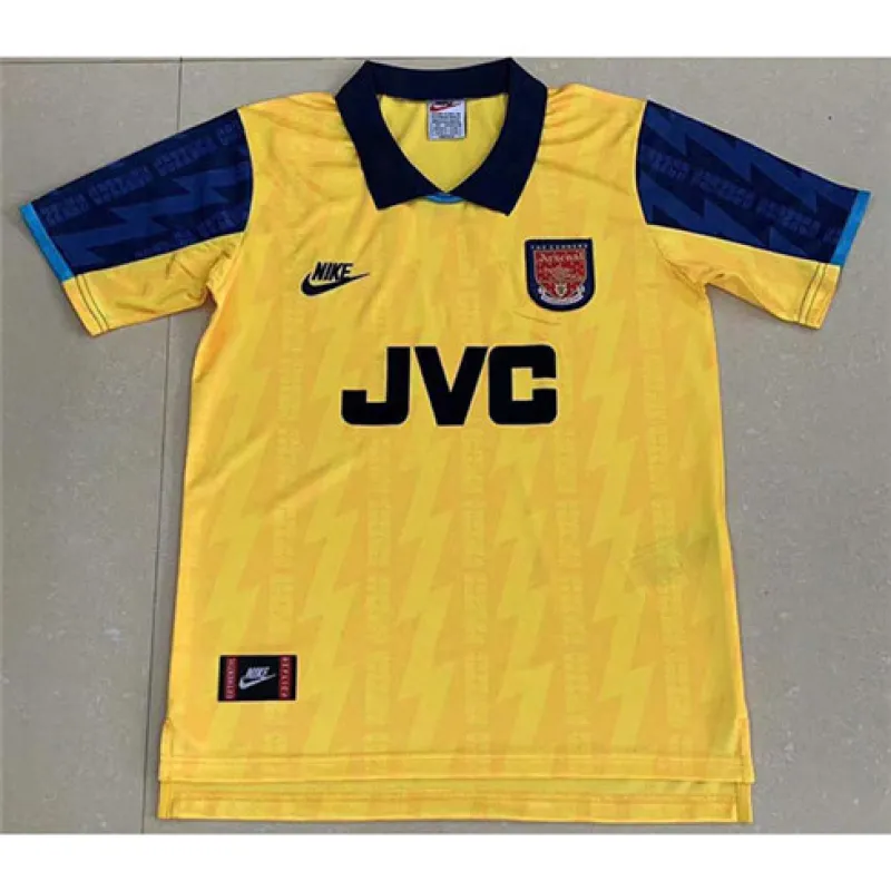 Arsenal 1994 Away Jersey - Yellow