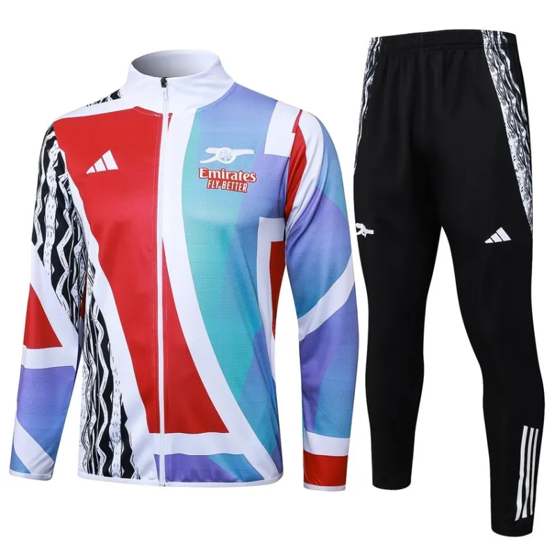 Arsenal 2024/25 Kids Training Suit - Red and White