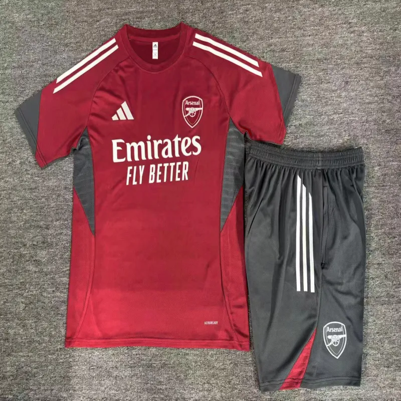 Arsenal 2026/27 Ensemble Entraînement Enfan rouge