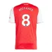 Arsenal ØDEGAARD 2025/26 Heimtrikot - Rot