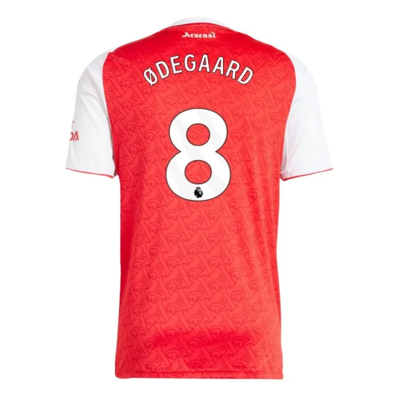 Arsenal ØDEGAARD 2025/26 Heimtrikot - Rot